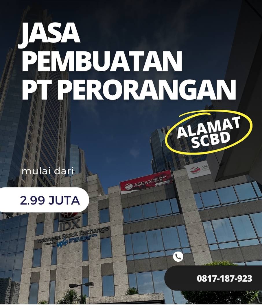 jasa pembuatan pt perorangan