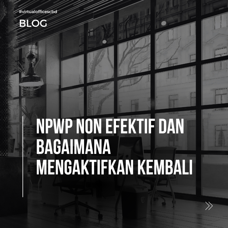 image NPWP Non Efektif dan bagaimana Mengaktifkan kembali