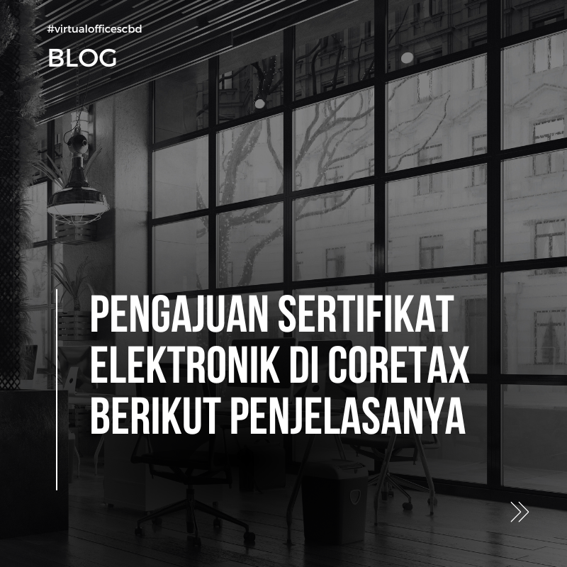 image Pengajuan Sertifikat Elektronik di Coretax
