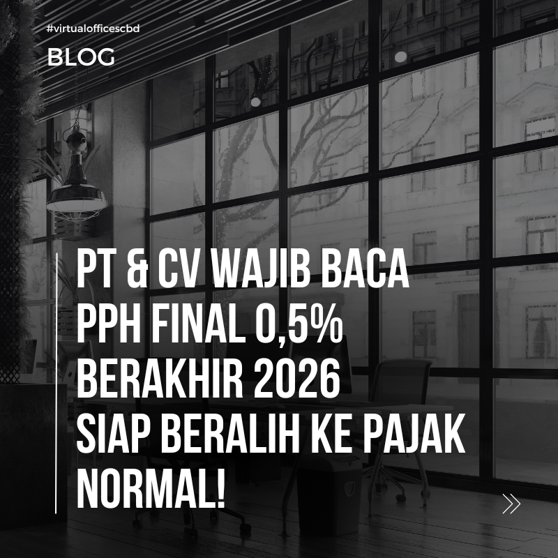 image  PT dan CV Wajib Baca: Nasib PPh Final 0,5% Setelah PP 20 Tahun 2026